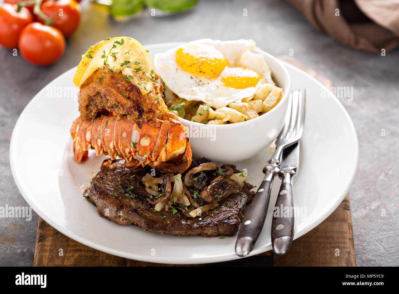 Surf And Turf High Resolution Stock Photography And Images Alamy