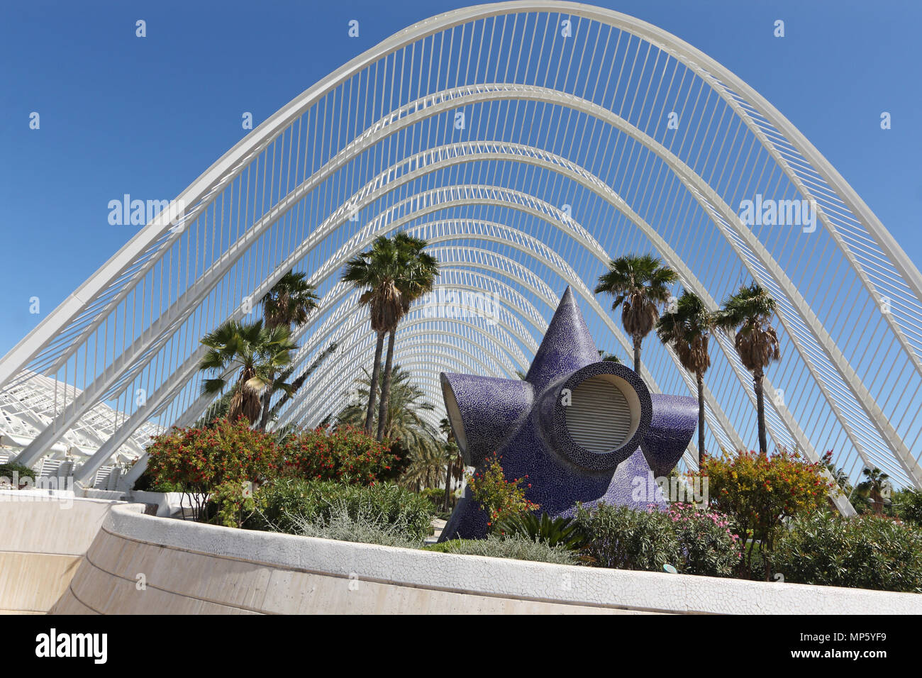 Umbracle, City of Arts and Sciences, Valencia, Spain Stock Photo - Alamy