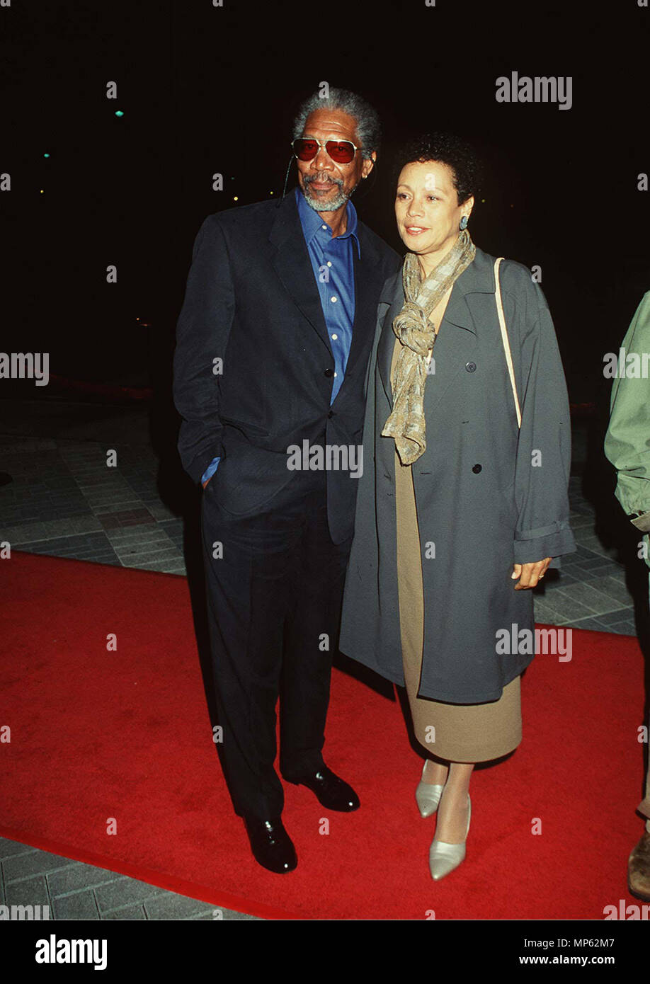 Morgan freeman girlfriend hi-res stock photography and images - Alamy