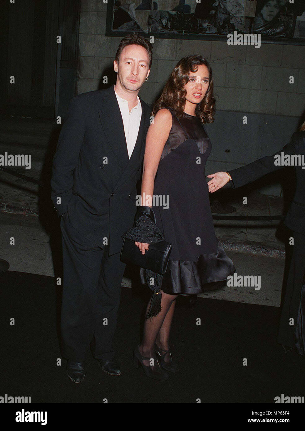 Julian lennon and his girlfriend hires stock photography and images