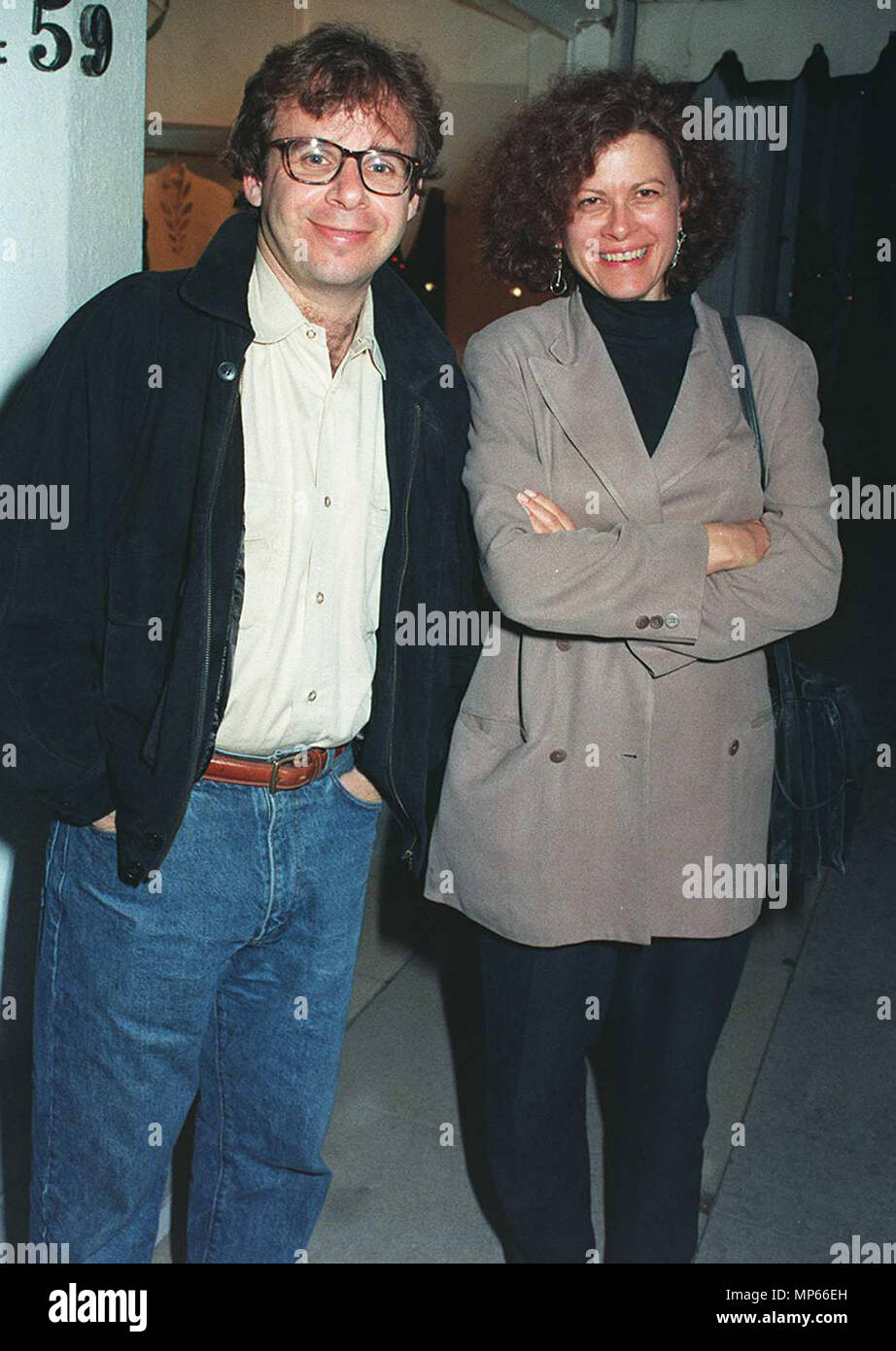 MORANIS RICK  with wife  - MORANIS RICK  with wife  Event in Hollywood Life - California, Red Carpet Event, USA, Film Industry, Celebrities, Photography, Bestof, Arts Culture and Entertainment, Topix Celebrities fashion, Best of, Hollywood Life, Event in Hollywood Life - California, Red Carpet and backstage, movie celebrities, TV celebrities, Music celebrities, Topix, Bestof, Arts Culture and Entertainment, vertical, one person, Photography,   Three Quarters, 1993 to 1999, inquiry tsuni@Gamma-USA.com , Credit Tsuni / USA,   === Red Carpet Event, USA, Film Industry, Celebrities, Photography, Ar Stock Photo