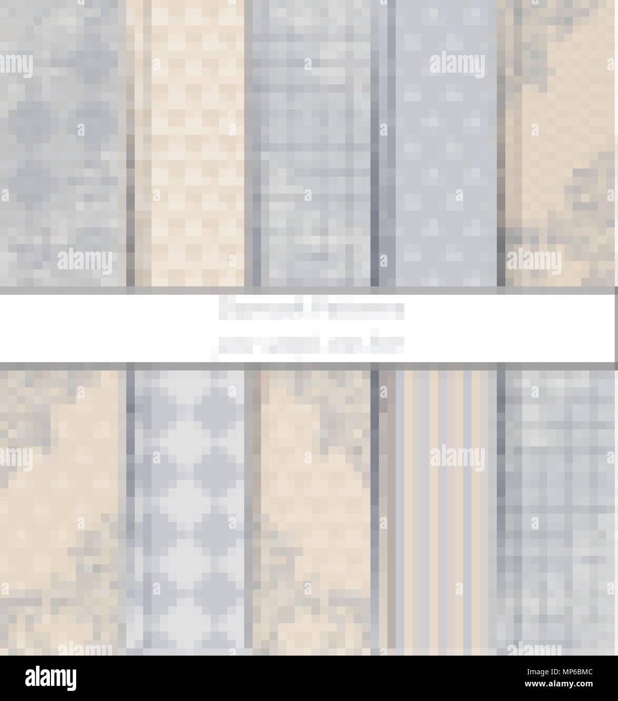 Damask Patterns Set Collection Vector Baroque Ornament