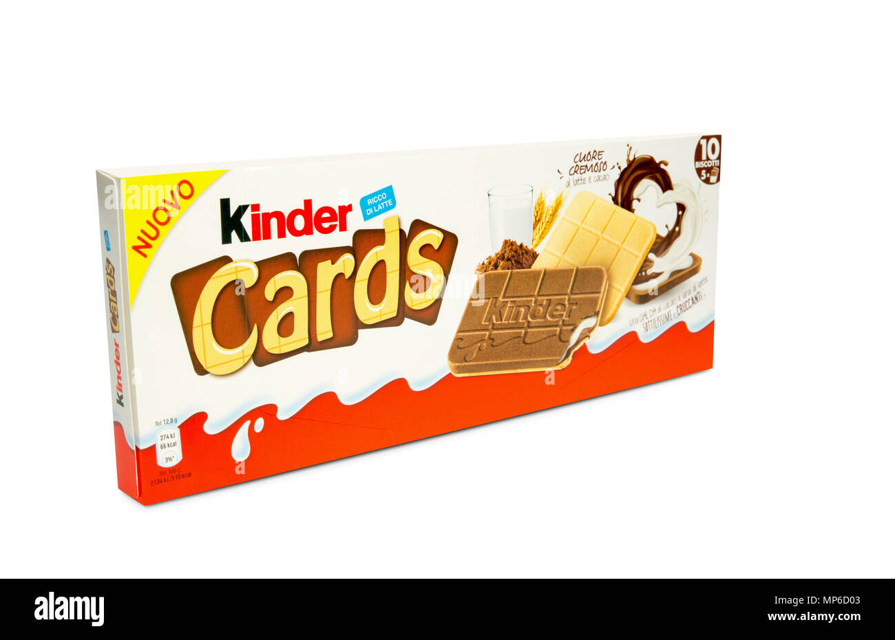 Naples,Italy - April 19, 2018:Kinder is a brand launched in 1968 by the  Italian confectionery industry Ferrero. The name derives from the German  term Stock Photo - Alamy