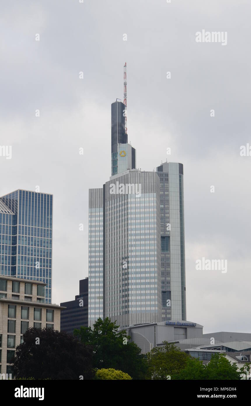 Skyscrapers of Frankfurt am Main, Germany Stock Photo - Alamy