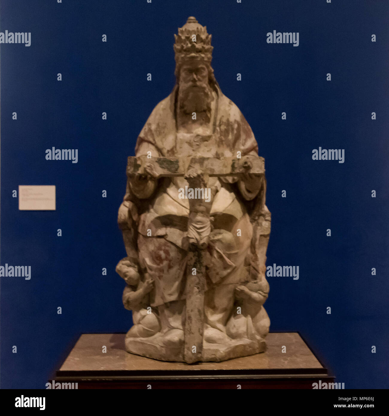 . The Holy Trinity. 17 September 2014. Daniel VILLAFRUELA. 813 Lisboa-Museu Nacional de Arte Antiga-Santa Trinidade-20140917 Stock Photo