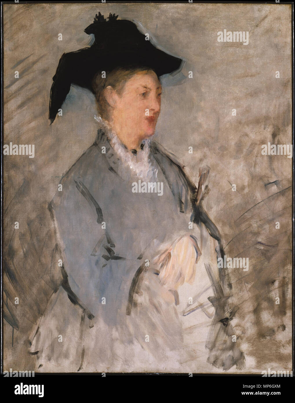 1289 Édouard Manet, Madame Édouard Manet (Suzanne Leenhoff, 1830–1906), The Metropolitan Museum of Art Stock Photo