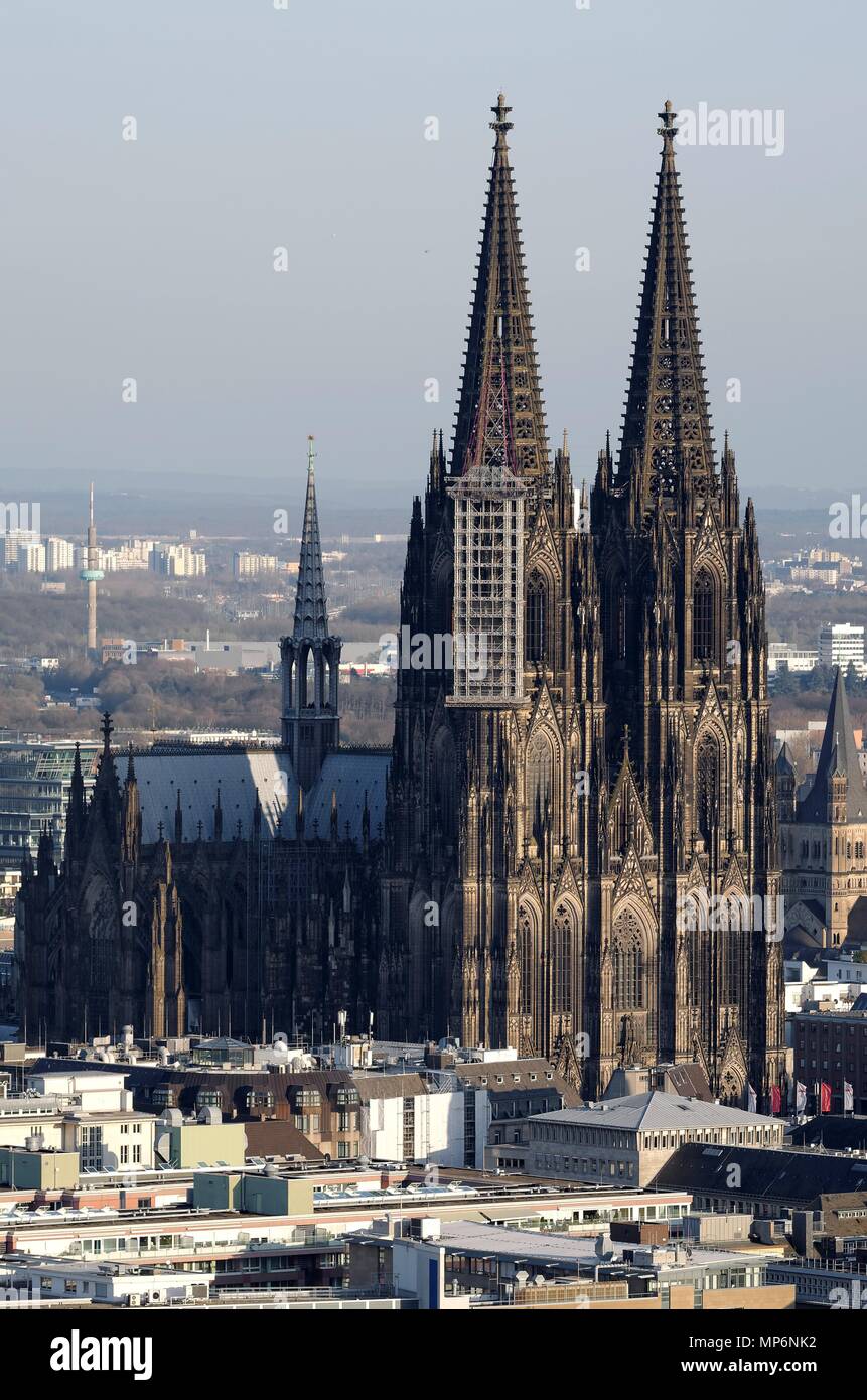 Kölner Dom, Cologne Cathedral Stock Photo