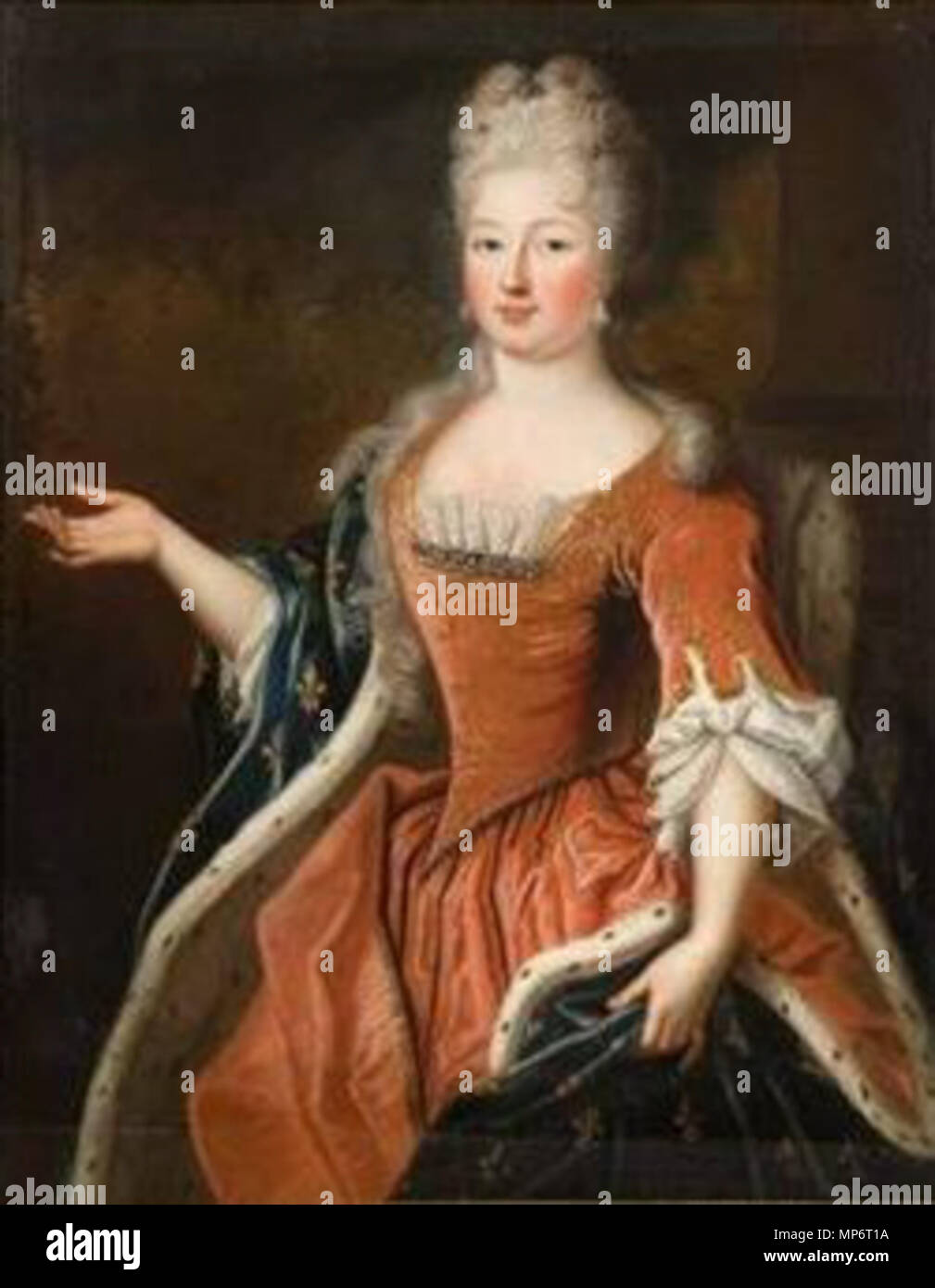 . English Marie Louise Élisabeth d'Orléans (16951719), duchess of