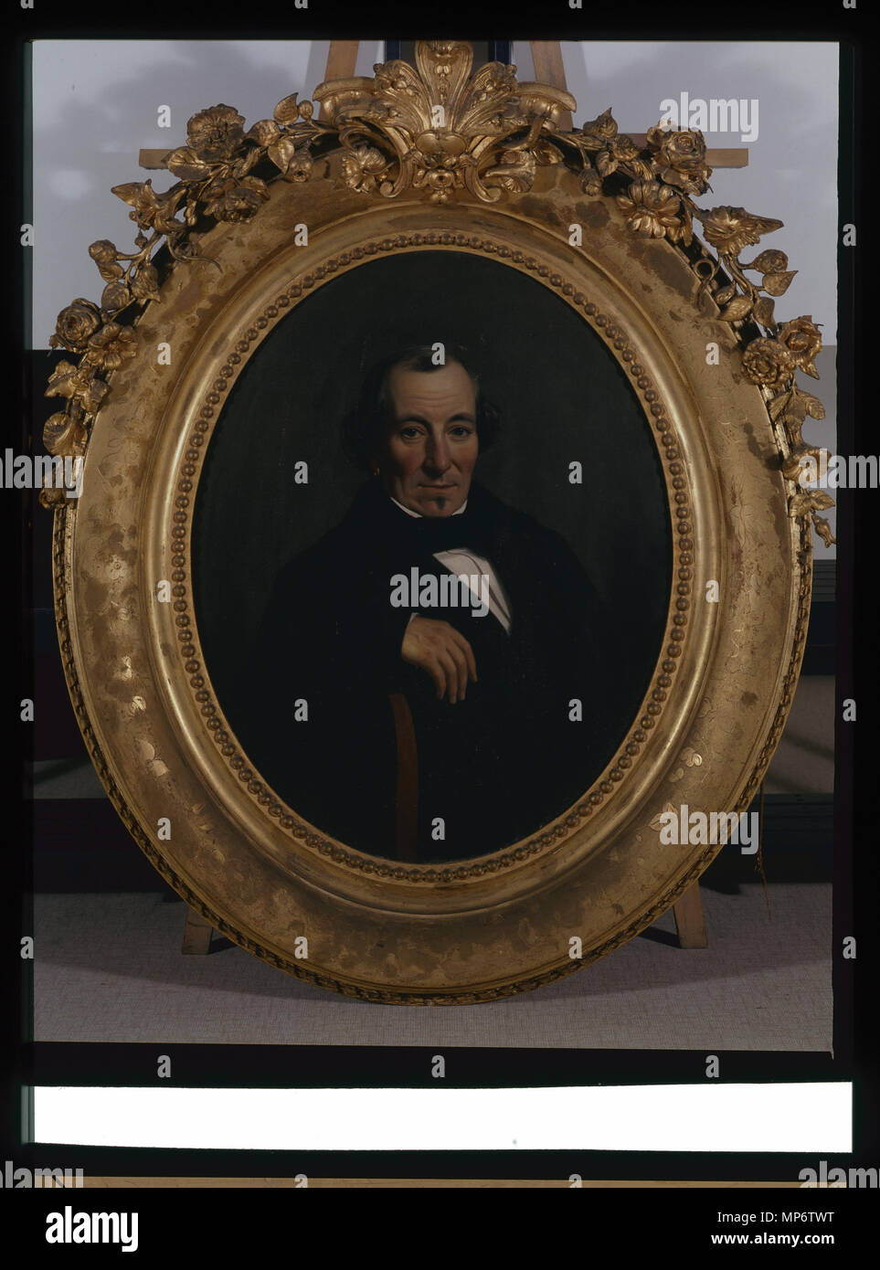1015 Portrait d'homme - anonyme - musée d'art et d'histoire de Saint-Brieuc, DOC R 990.2.2 Stock Photo