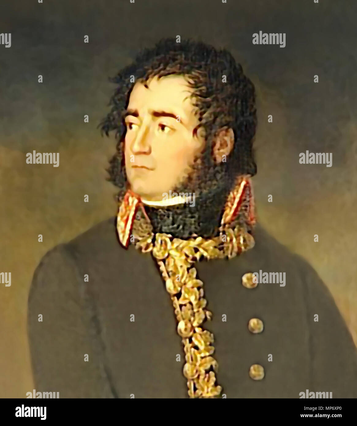 . Jean Antoine Marbot . Private archives 709 Jean Antoine Marbot Stock