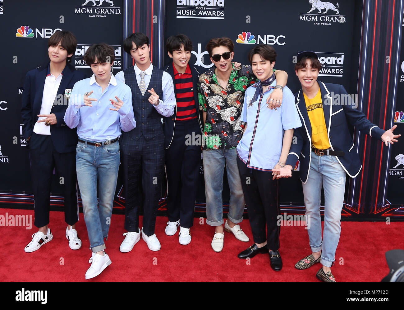 Here's What BTS Wore To The Airport On Their Way To The BBMAs