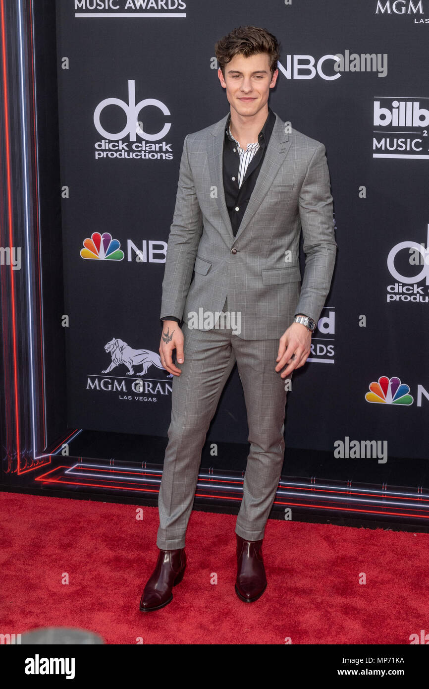 Las Vegas, NV, USA. 20th May, 2018. Shawn Mendes at the 2018 Billboard