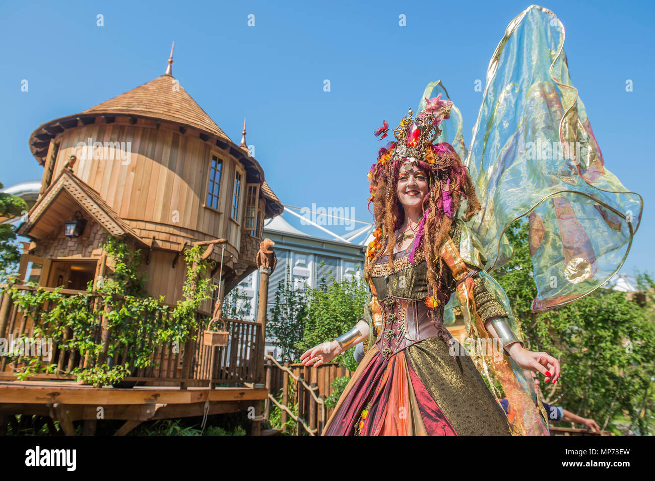 tree stilt walkers