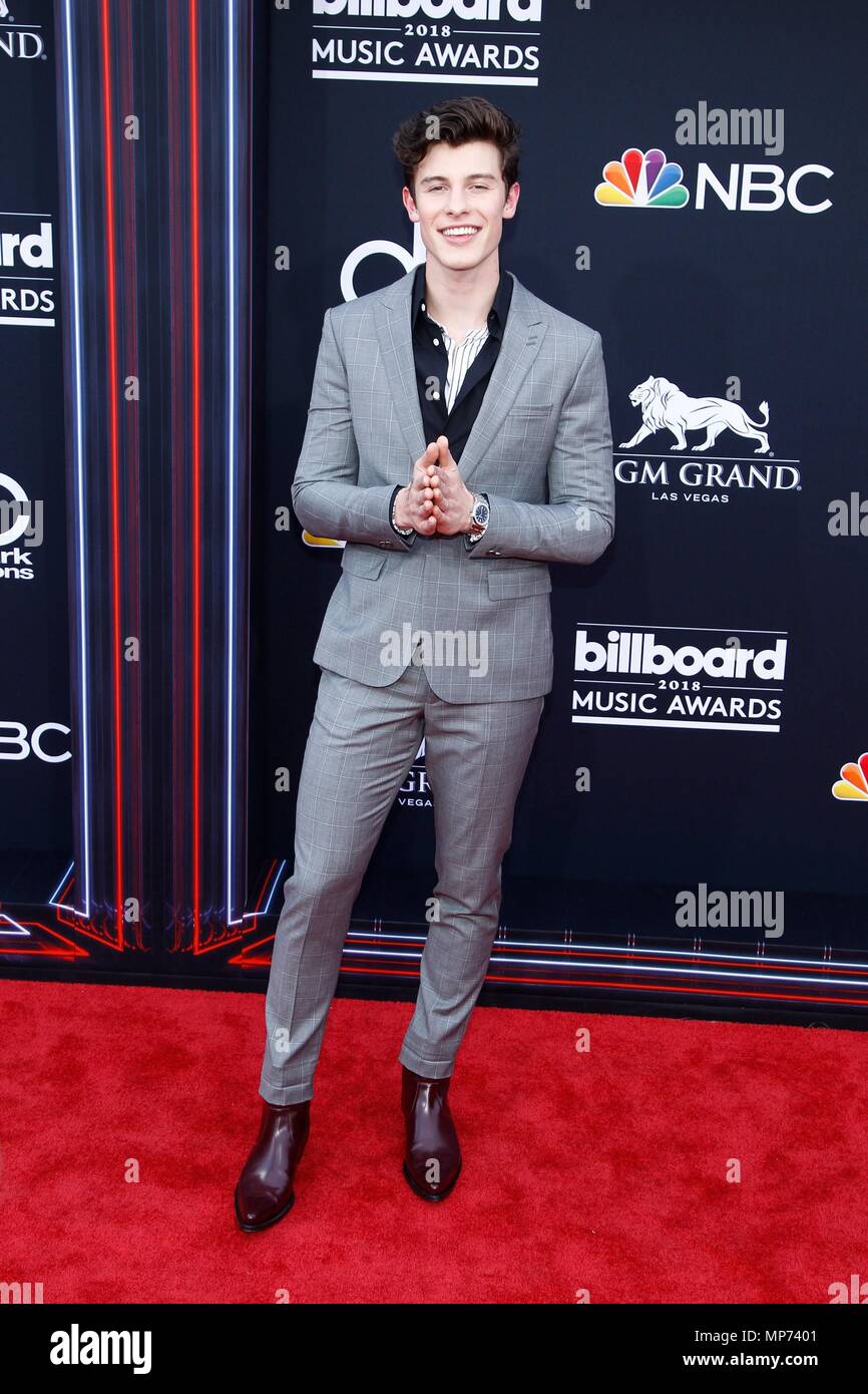 Shawn Mendes at arrivals for 2018 Billboard Music Awards Part 2, MGM