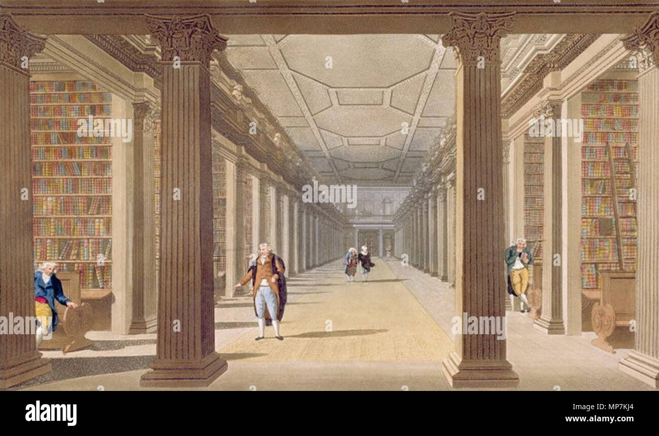 English Trinity College Library The Long Room In The