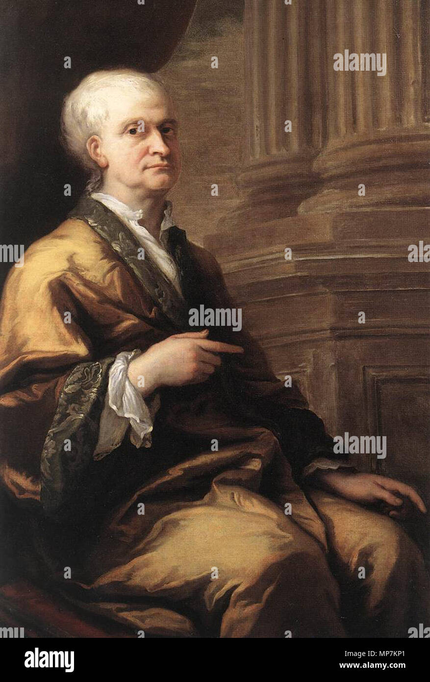 Portrait of Sir Isaac Newton (1643-1727) between 1709 and 1712