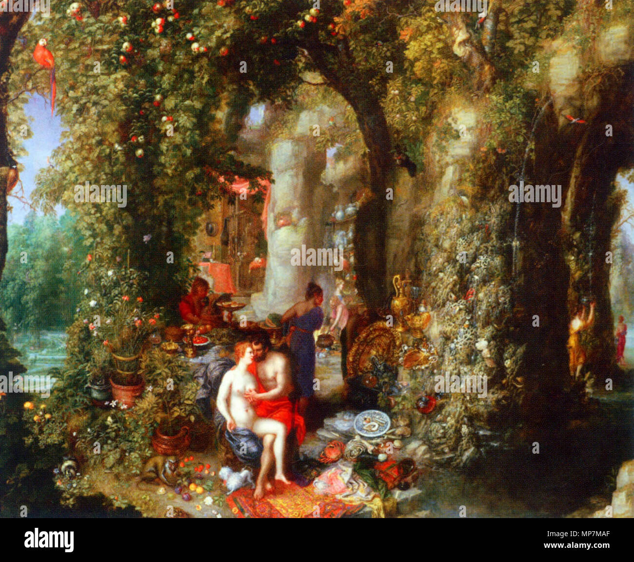 English Odysseus And Calypso Francais Ulysse Et Calypso 1616 696 Jan Brueghel The Elder Odysseus And Calypso 1616 Stock Photo Alamy