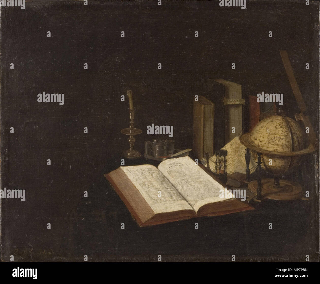 Still Life with Books and a Globe between circa 1665 and circa 1670 ...