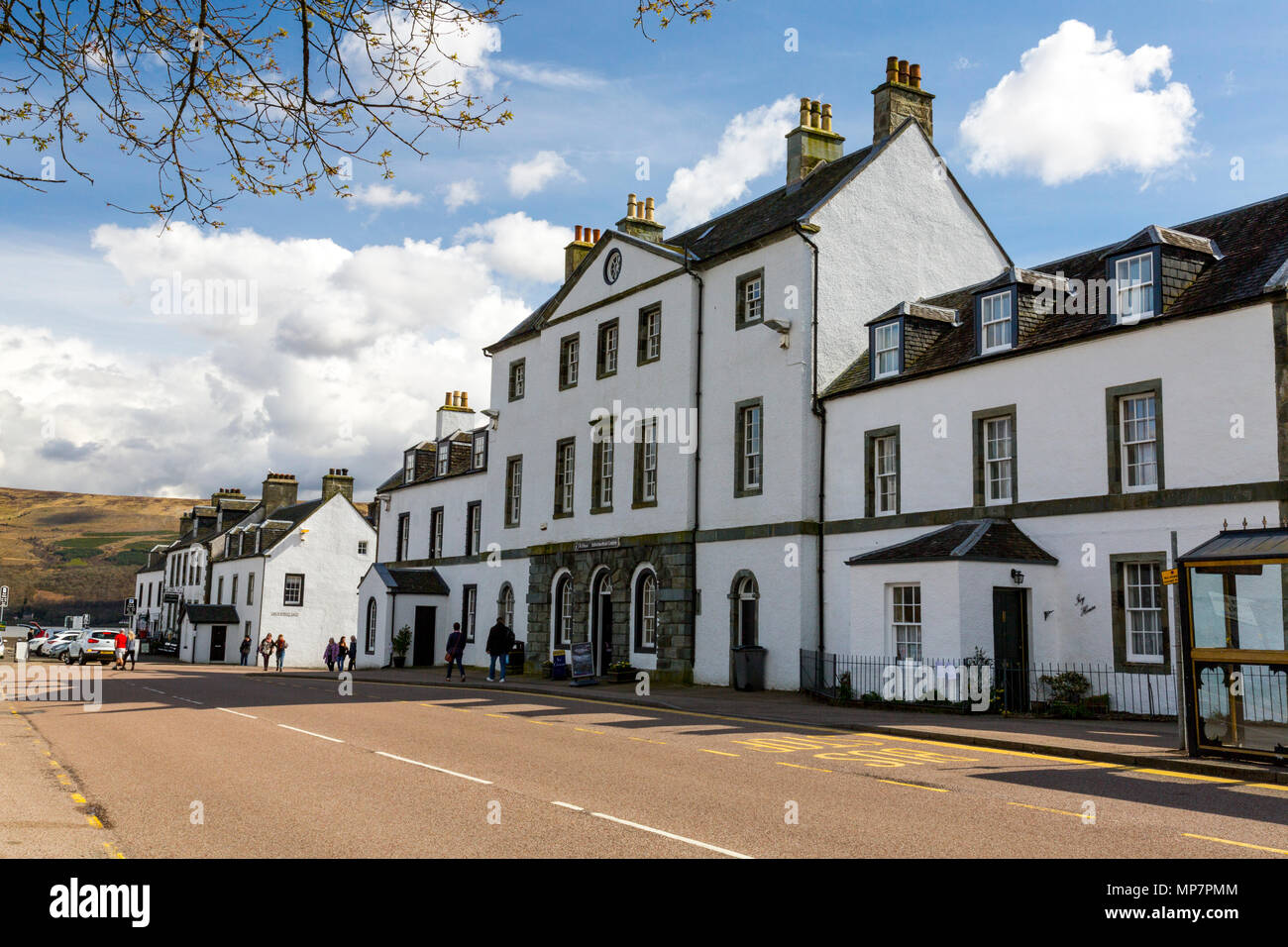 The Tourist Information Centre on Front Street in Inveraray, Argyll & Bute, Scotland, UK Stock Photo