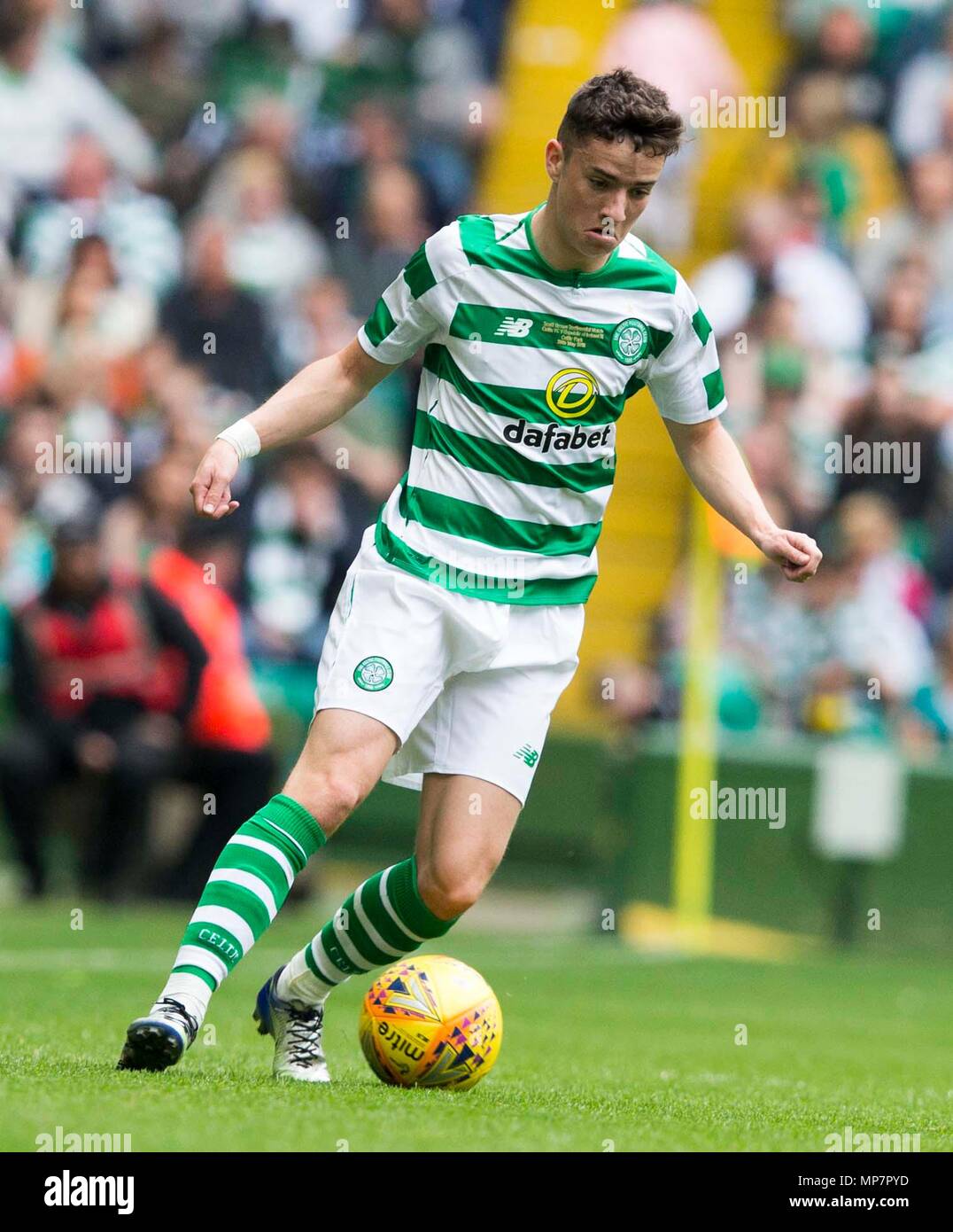 Celtic Michael Johnston during the testimonial match at Celtic Park ...