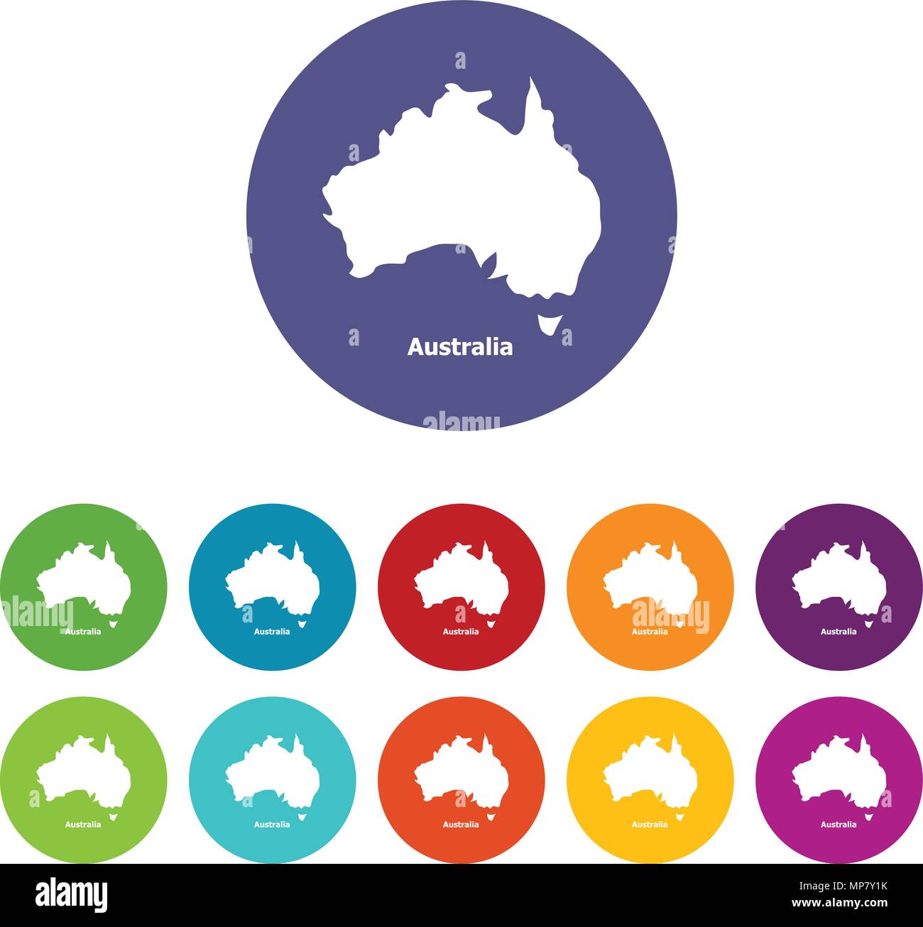 Australia Map High Resolution Stock Photography and Images - Alamy