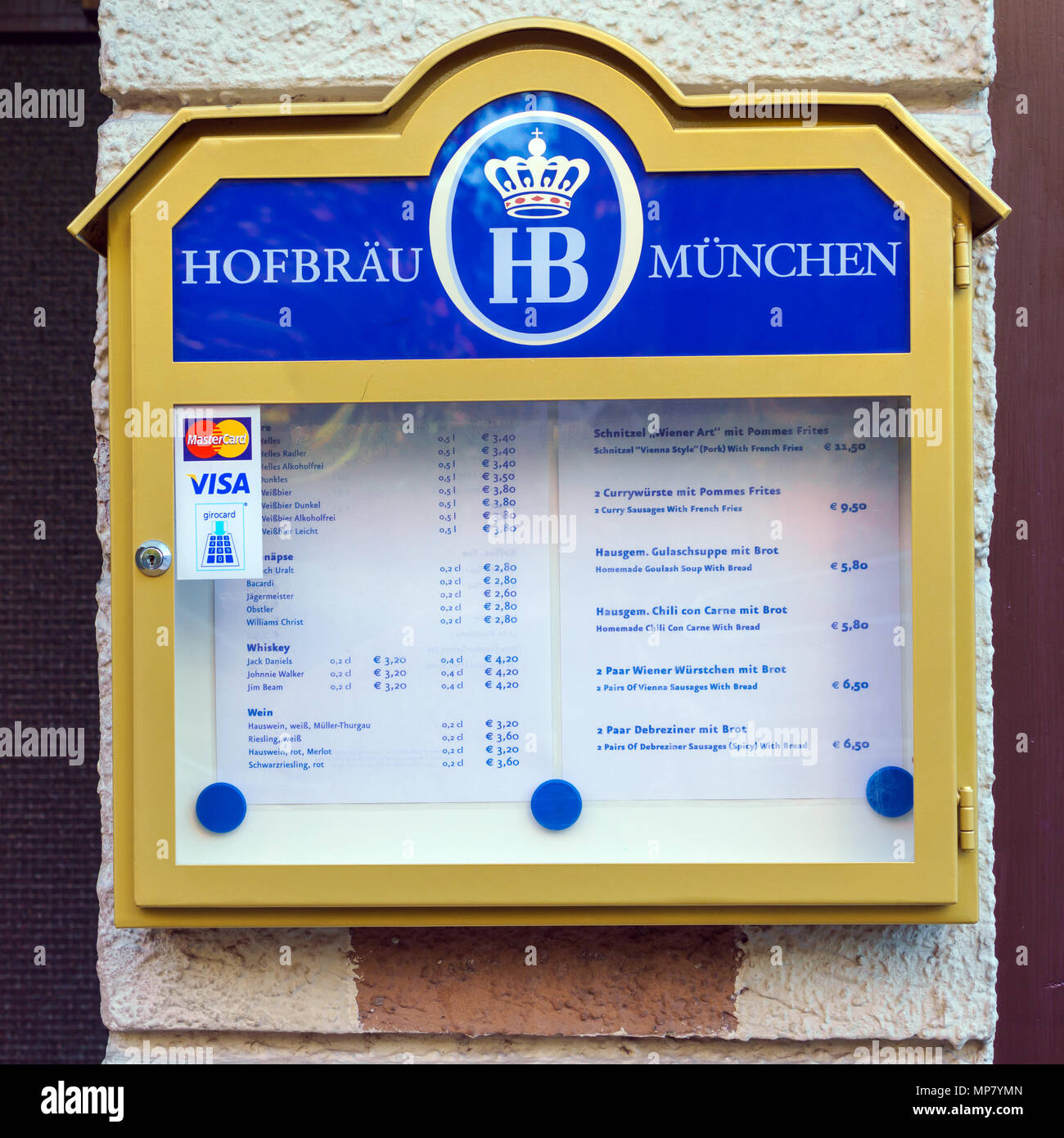 Hofbrau Beer Stock Photos Hofbrau Beer Stock Images Alamy