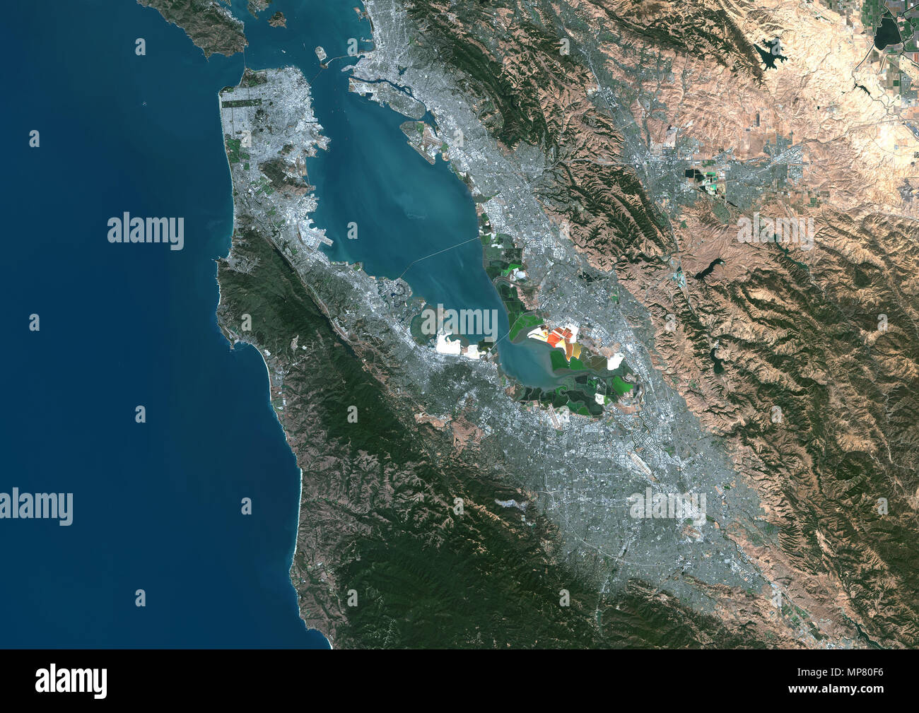 San Francisco to San Jose, California, United States Stock Photo - Alamy