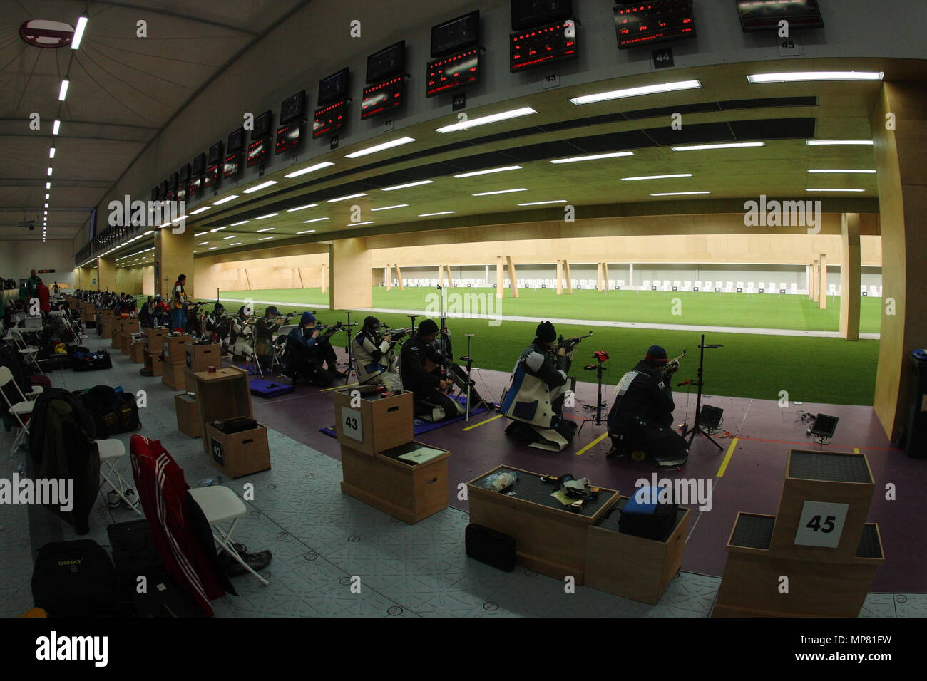 ISSF World Cup Men's 50m Rifle 3 Position's qualification event at the