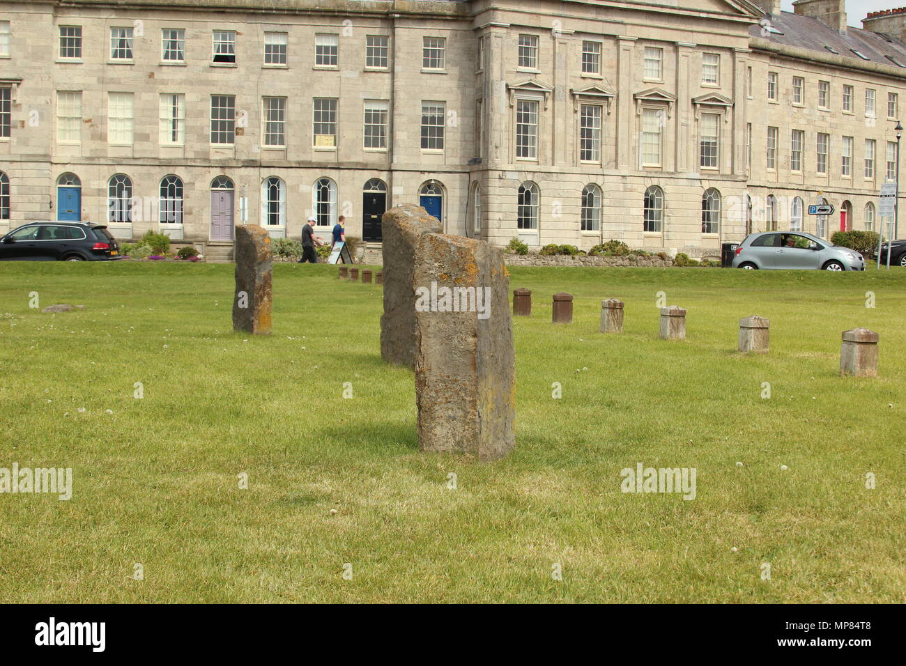 View to beaumaris castle menai hires stock photography and images Alamy