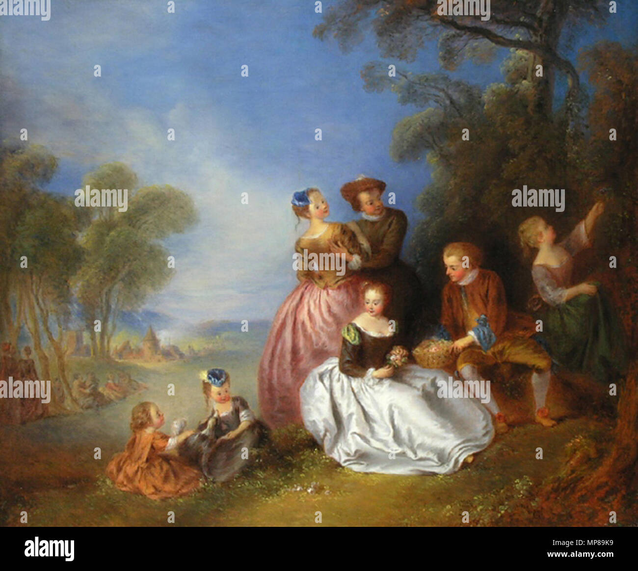 18th century n a jean baptiste pater 1695 1736 hires stock photography