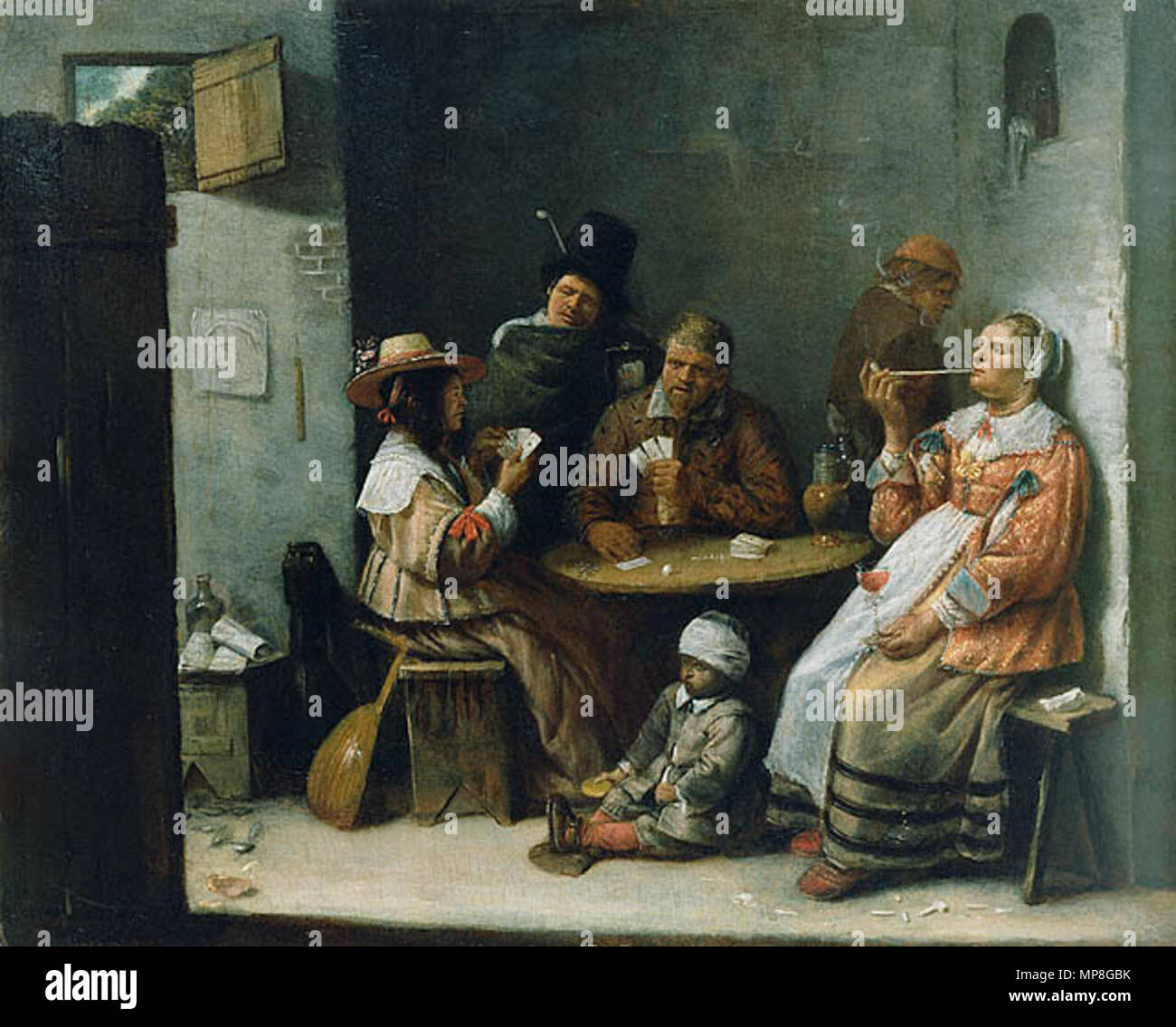 Card Players circa 1645. 737 Joos van Craesbeeck - Card Players
