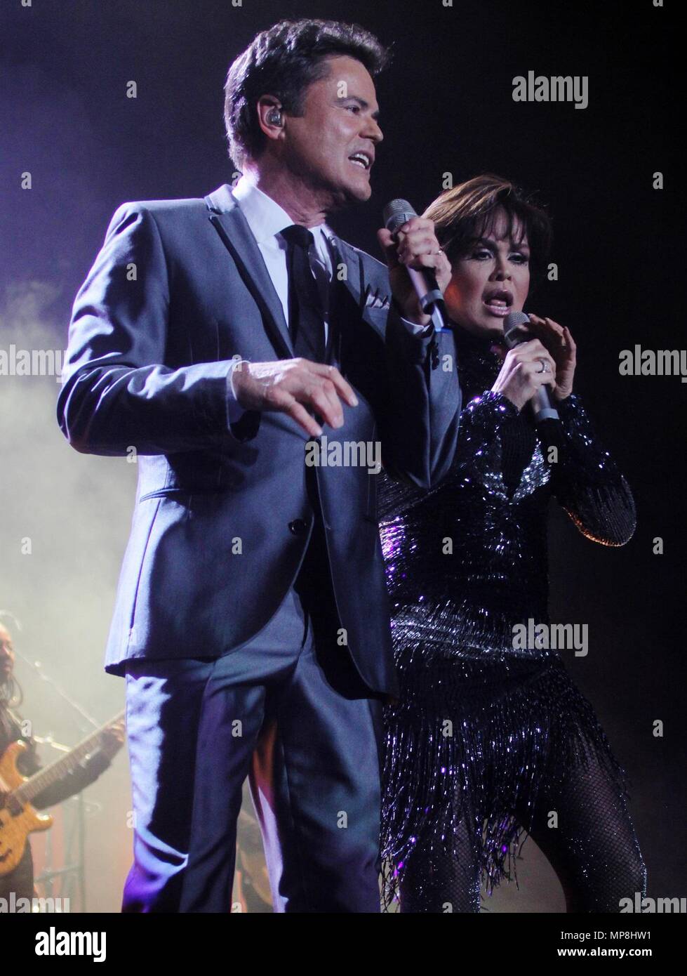 donny-and-marie-osmond--liverpool-echo-arena-credit Ian Fairbrother/Alamy Stock Photo