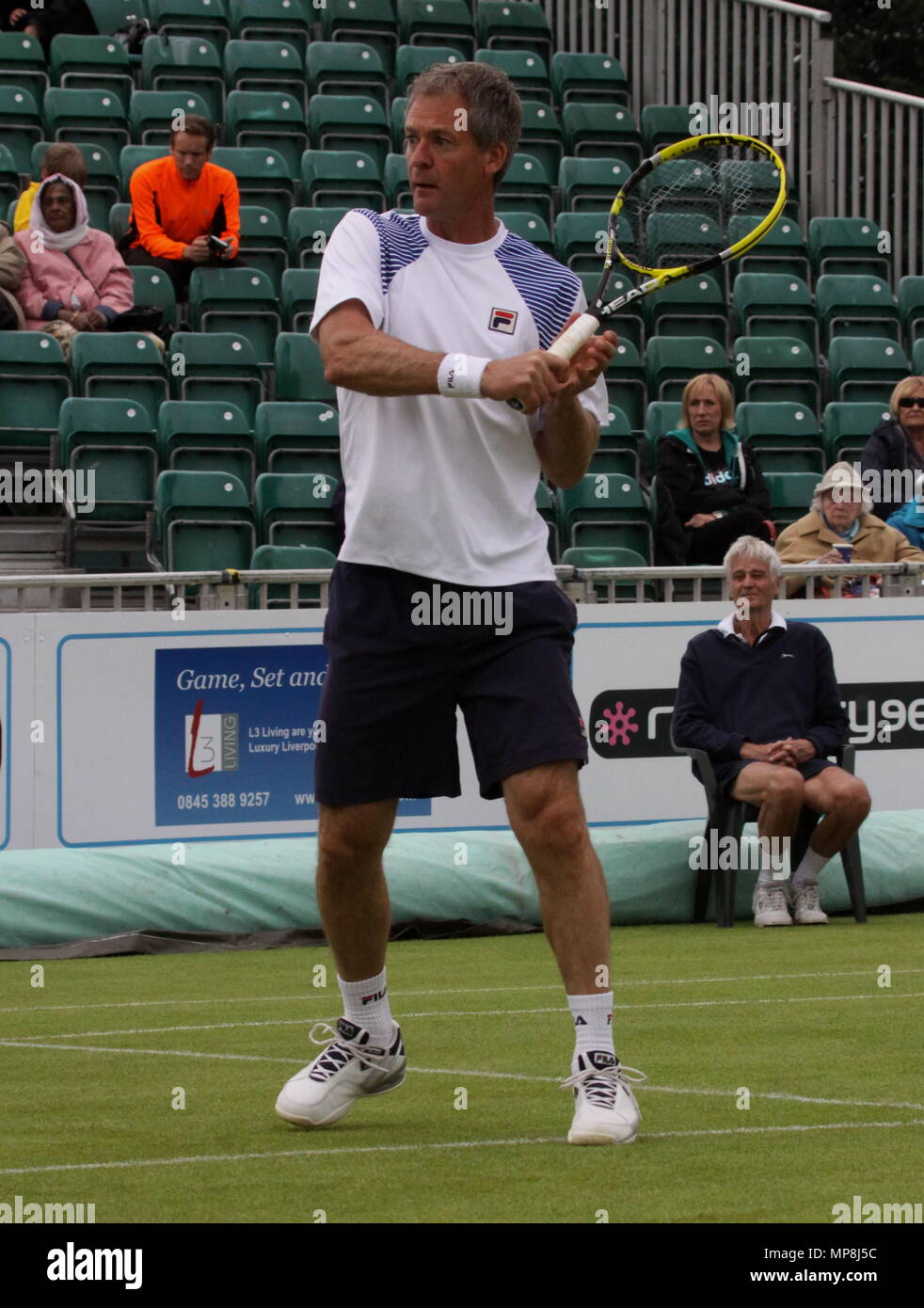Liverpool,Uk,Tennis Player andersjarryd plays at Liverpool Tennis