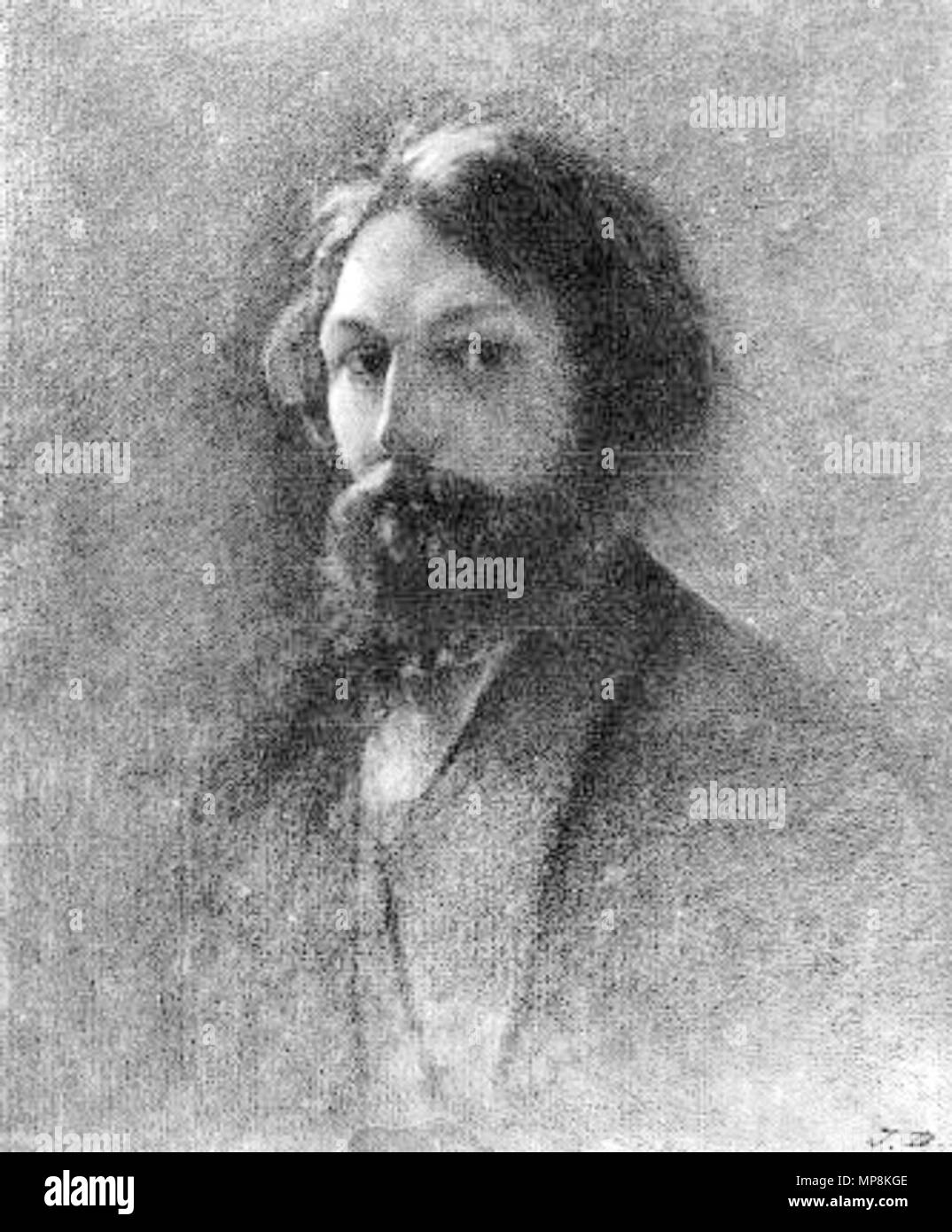 750 Jules Dupré autoportrait Stock Photo Alamy