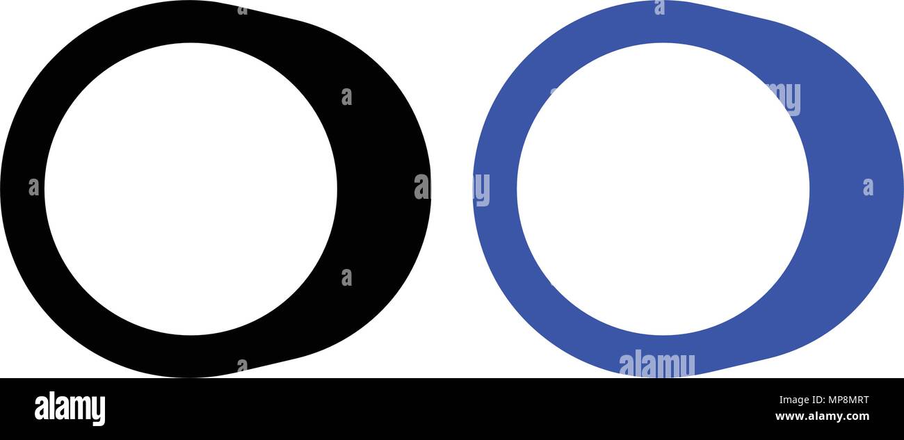 Pipe vector icon, isolated on white background Stock Vector