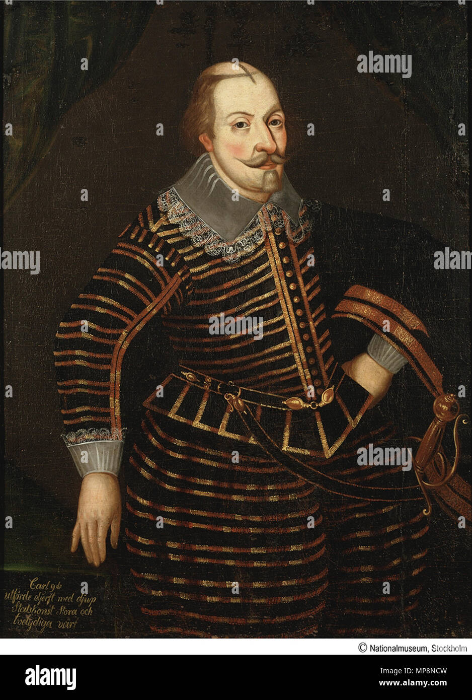Svenska: Karl IX, 1550-1611, konung av Sverige . 759 Karl IX Stock ...