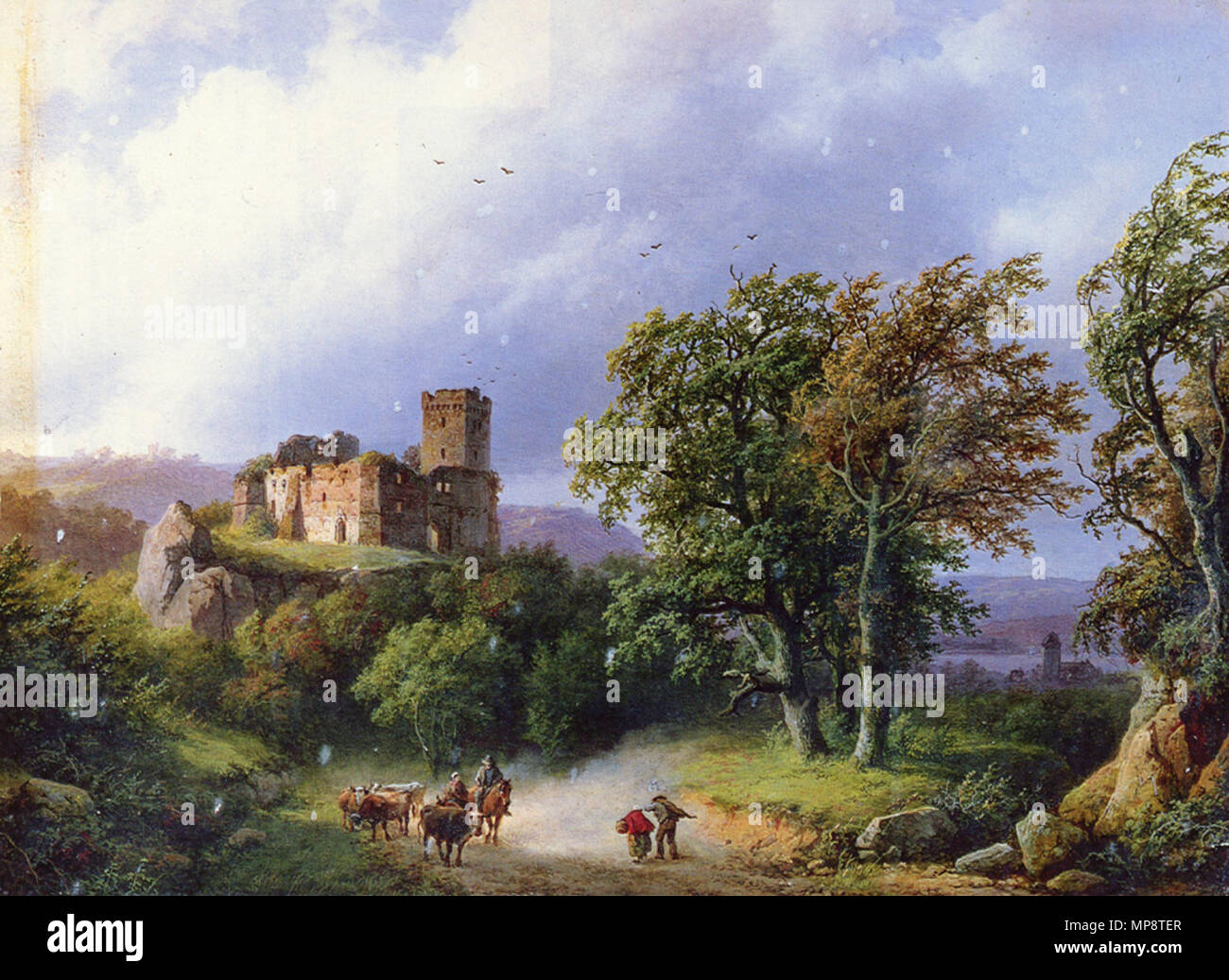 Живопись импрессионистов старинные замки Германии