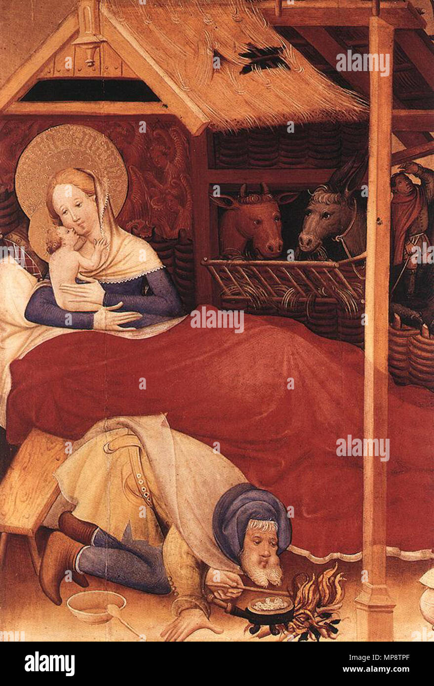 English Nativity 1403. 772 Konrad Von Soest Nativity WGA12253