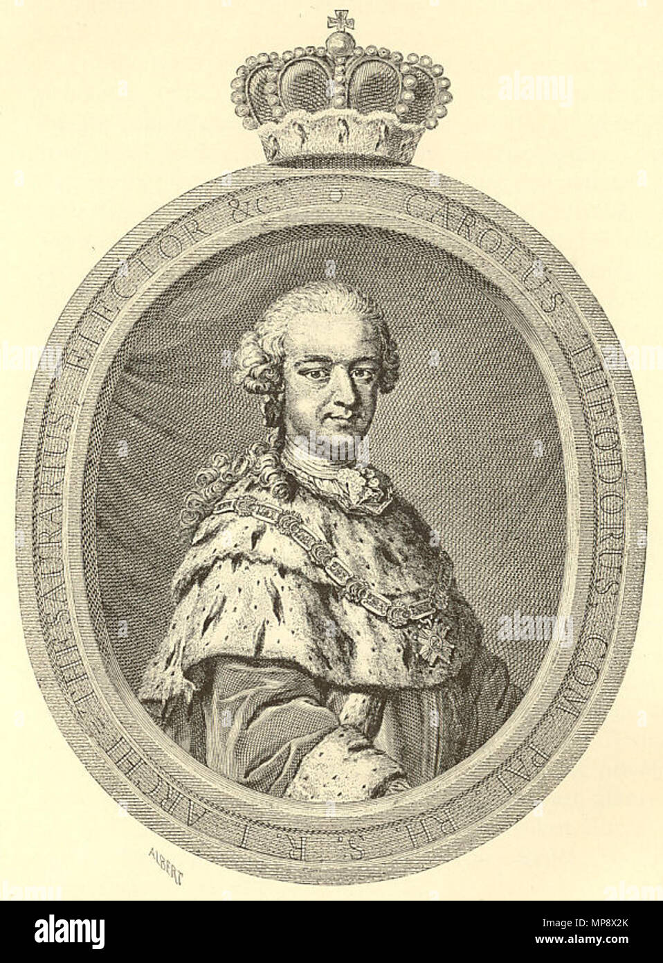 . Kurfuerst Karl Theodor, Ruler of Mannheim and the Palatinate, Germany