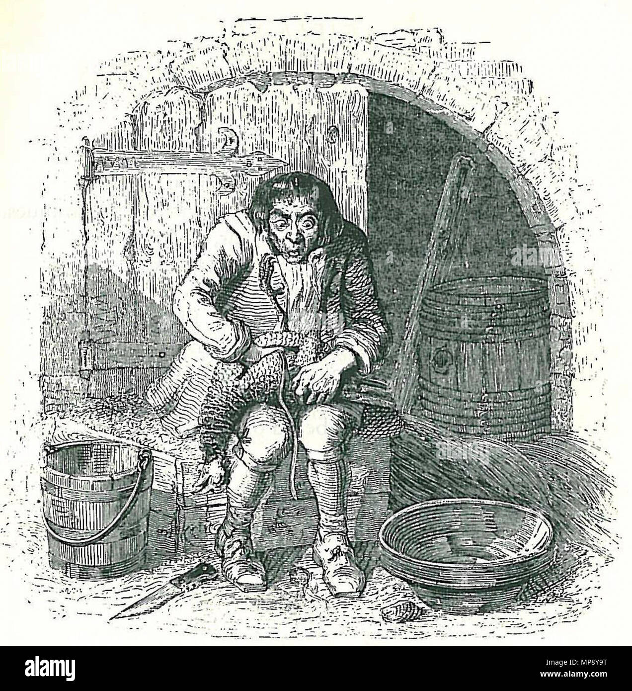 English Illustration Of Jean De La Fontaine S Fables By