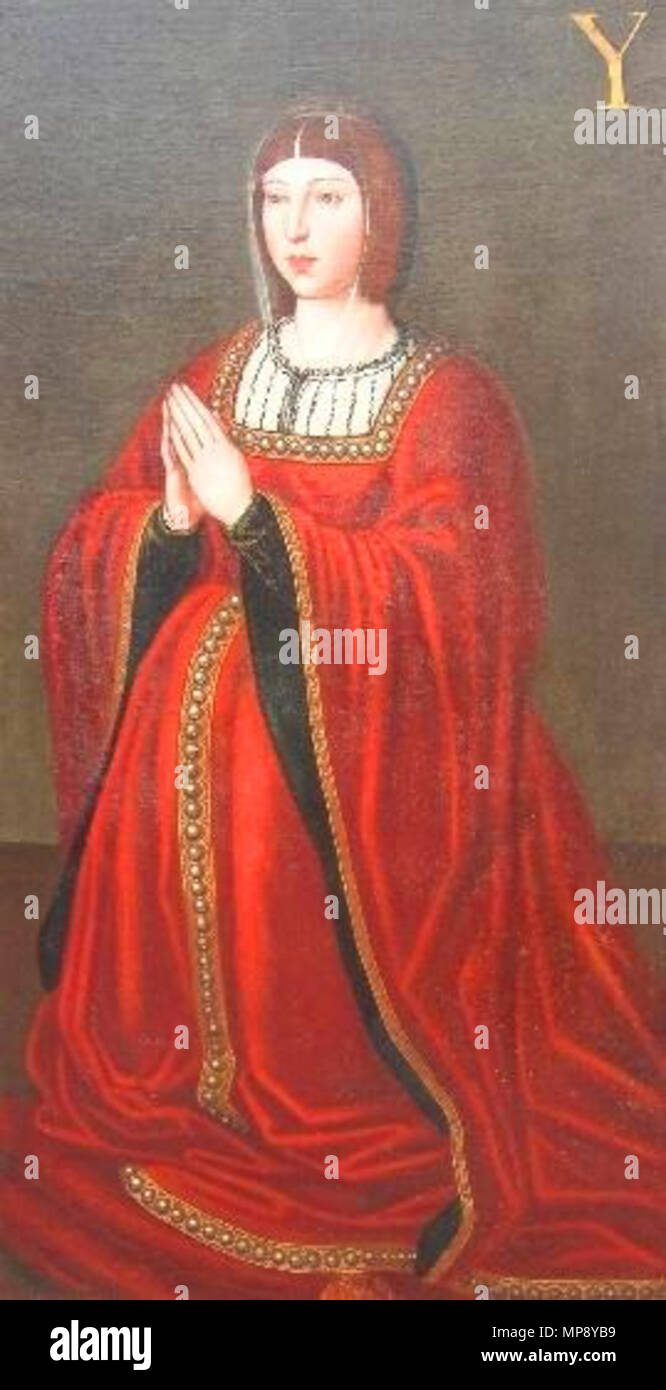 786 La reina Isabel la Católica (Casa de los Tiros de Granada) Stock Photo