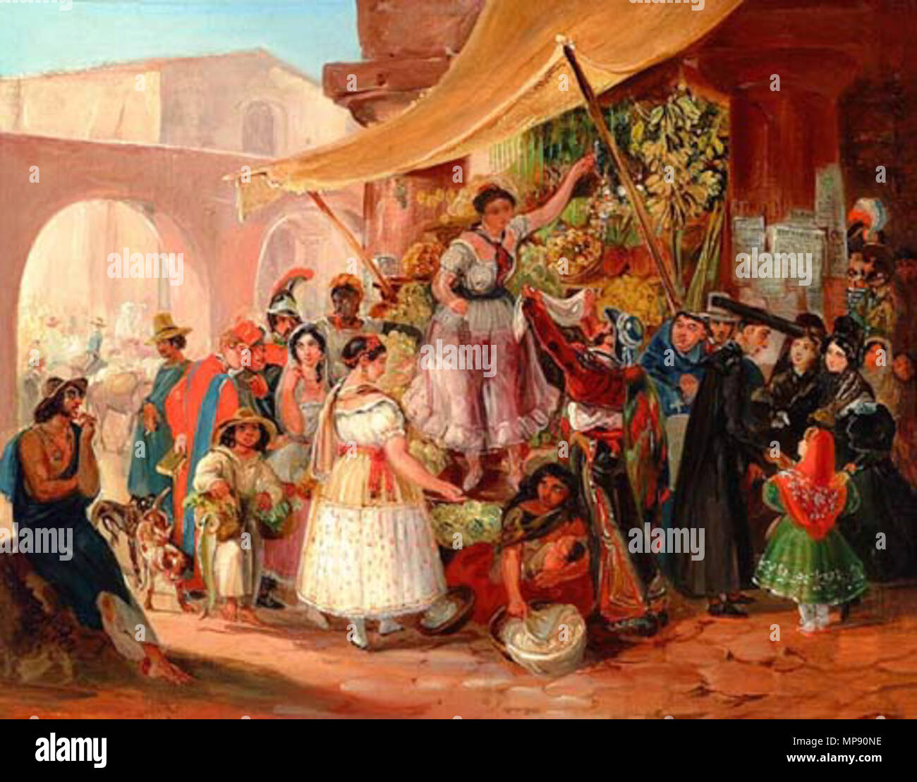 . German painter, traveller and author    792 LaReinaDelMercado Stock Photo