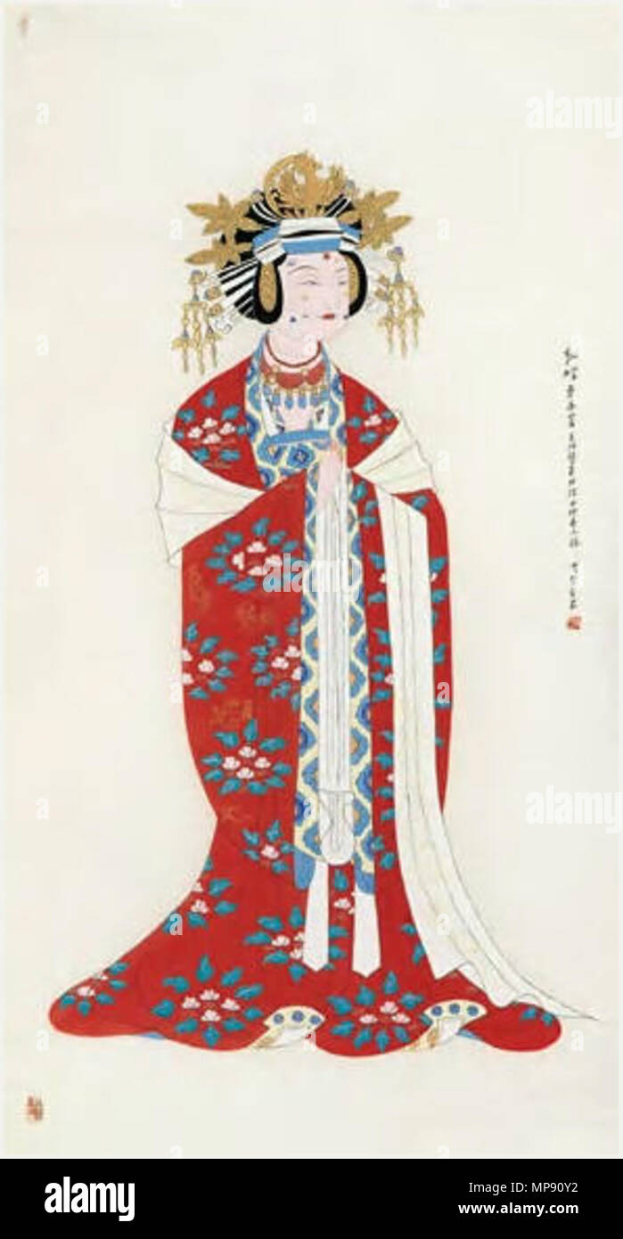 Tang Robe . English: A late T'ang dynasty or Five Dynasties and Ten Kingdoms ...