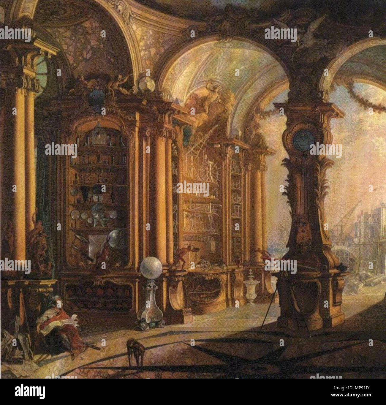 Le de physique de Bonnier de La Mosson 1734. 796 Le de physique de Bonnier de La