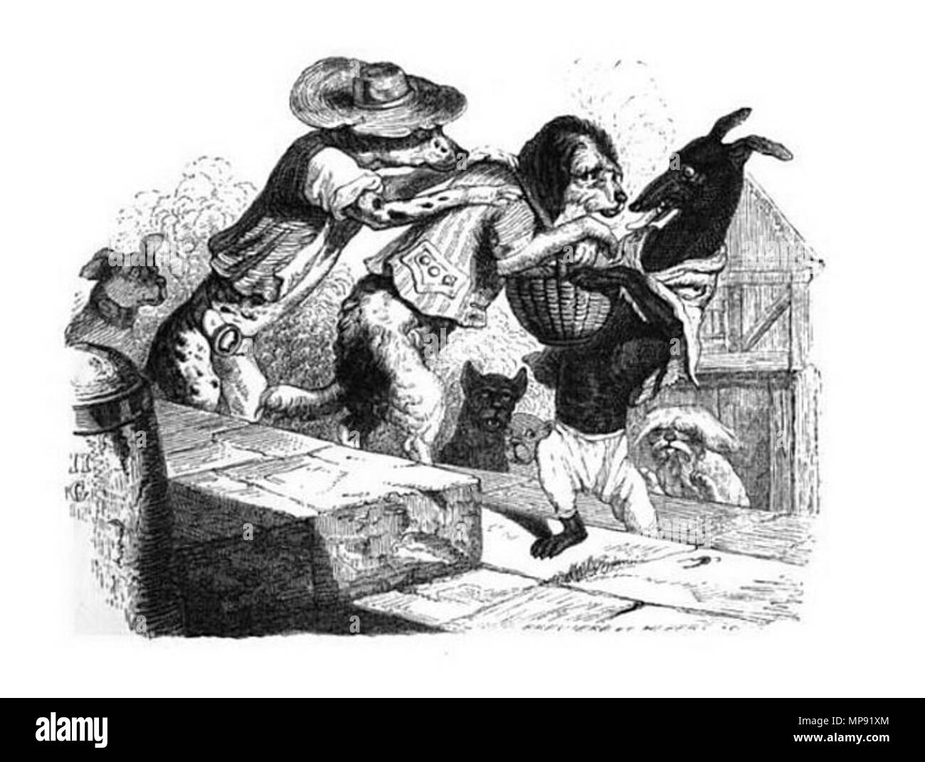 Jean De La Fontaine Black And White Stock Photos Images