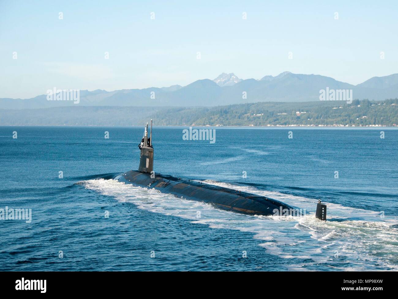 The U.S. Navy Seawolfclass fastattack submarine USS Jimmy Carter