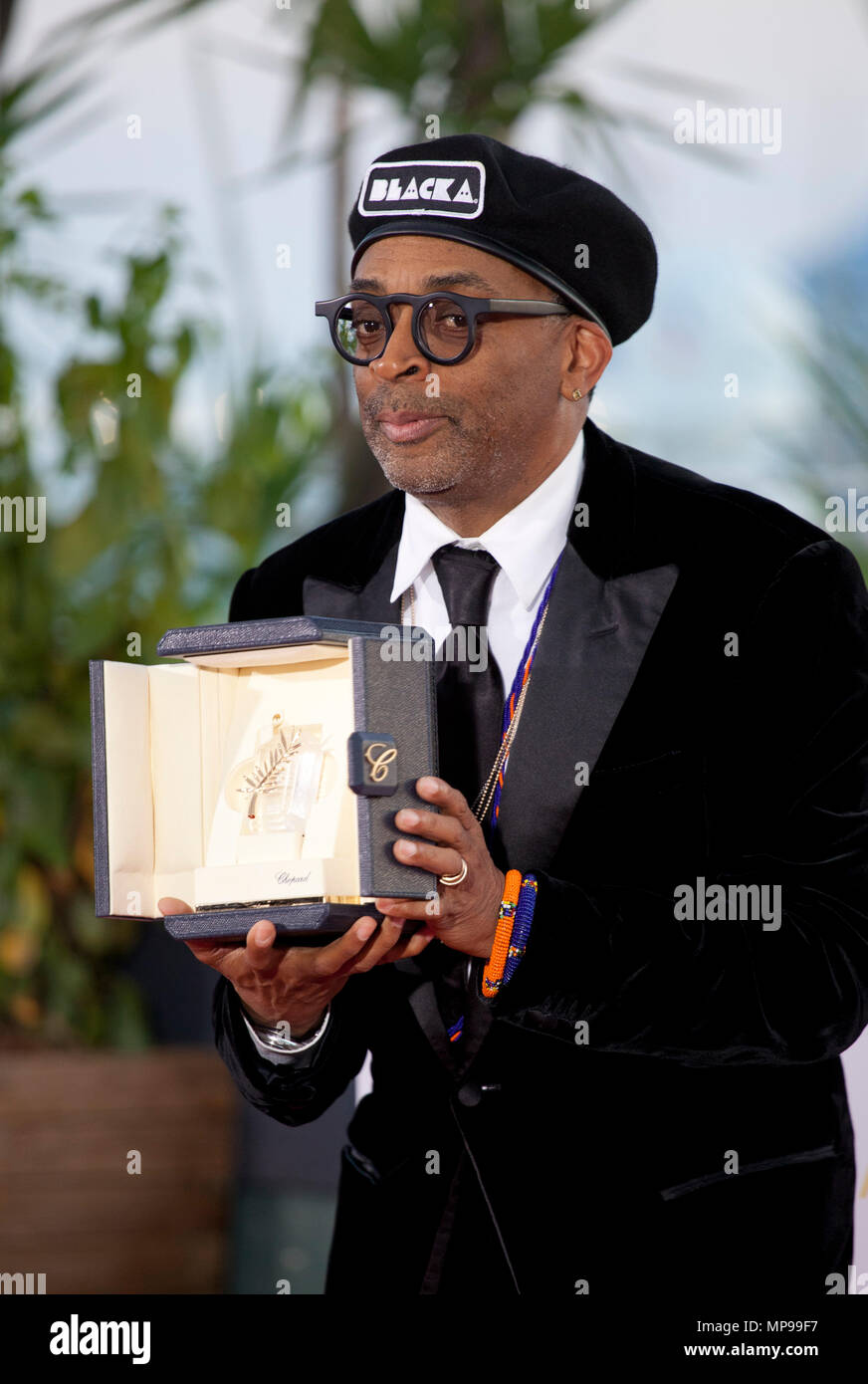 Director Spike Lee winner of the Grand Prix award for the film ...