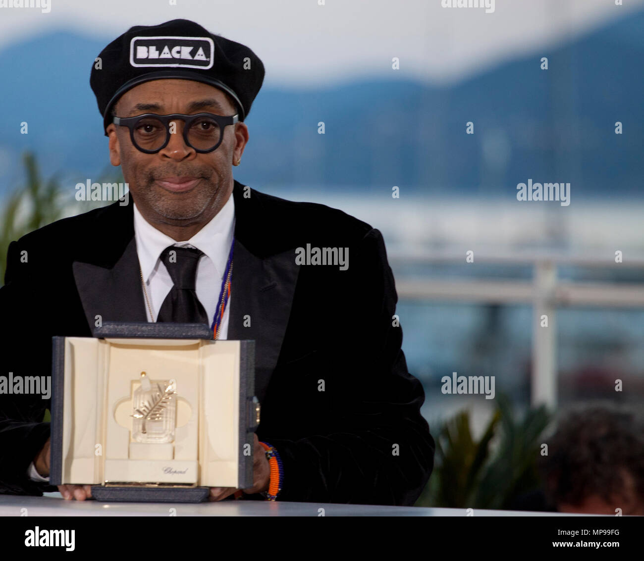 Director Spike Lee winner of the Grand Prix award for the film ...