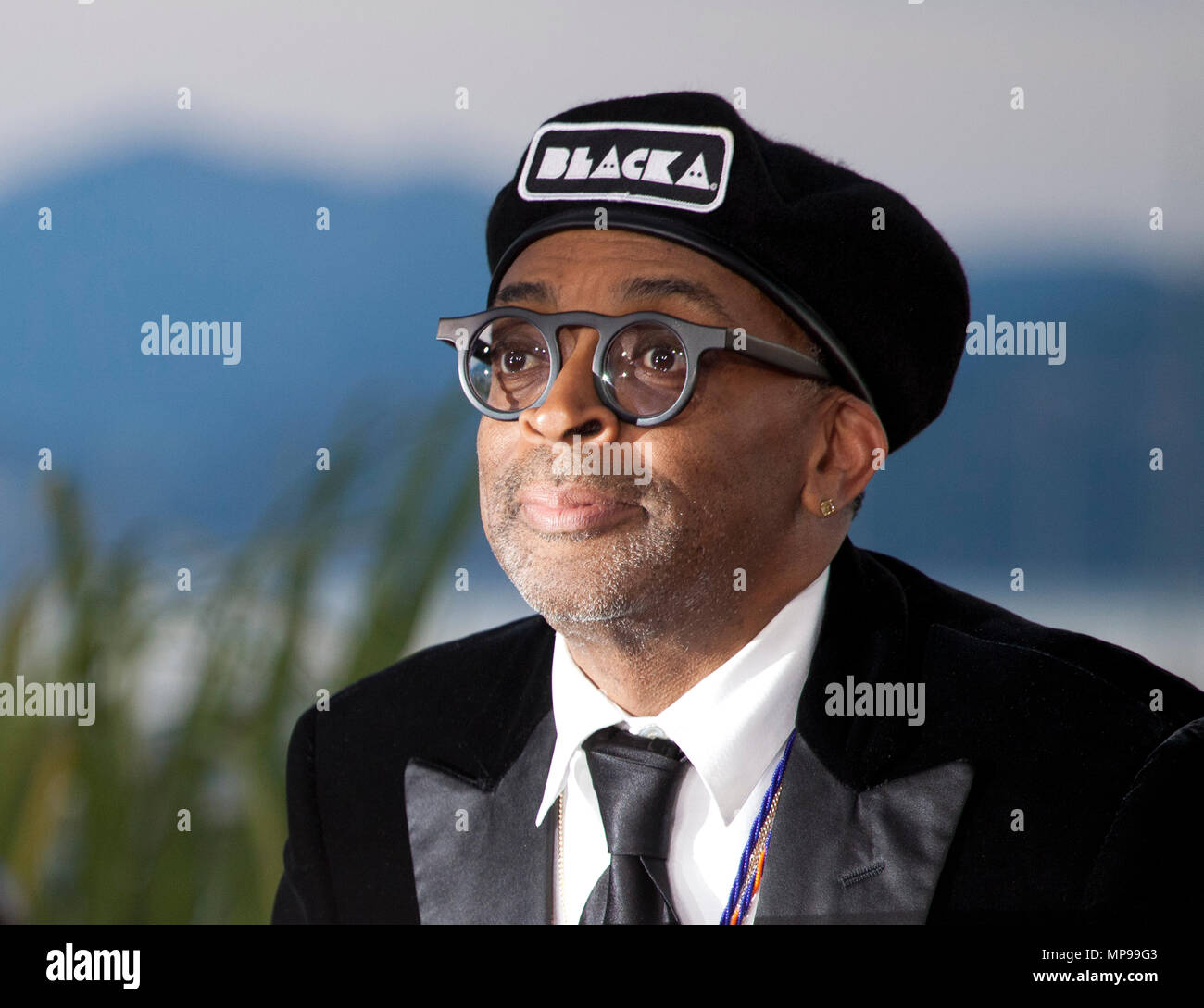 Director Spike Lee winner of the Grand Prix award for the film ...