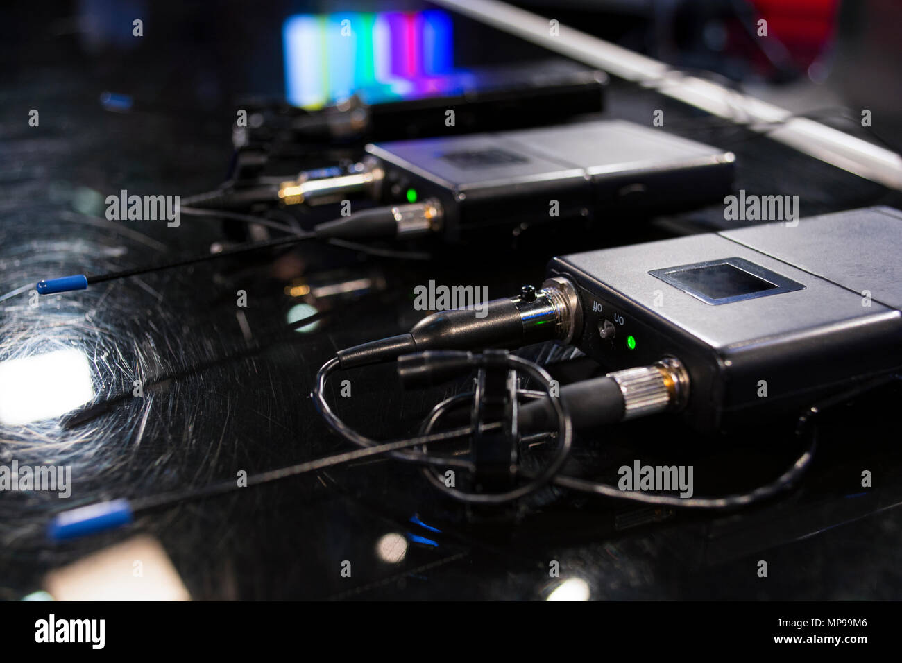 Three wireless microphone transmitter and three wireless microphone